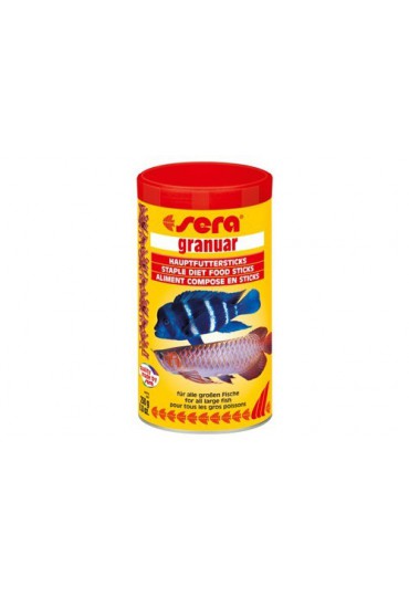 SERA GRANUAR 1000 ML. ALIMENTO PECES GRANDES SERA GRANUAR 1000 ML. ALIMENTO PECES GRANDES