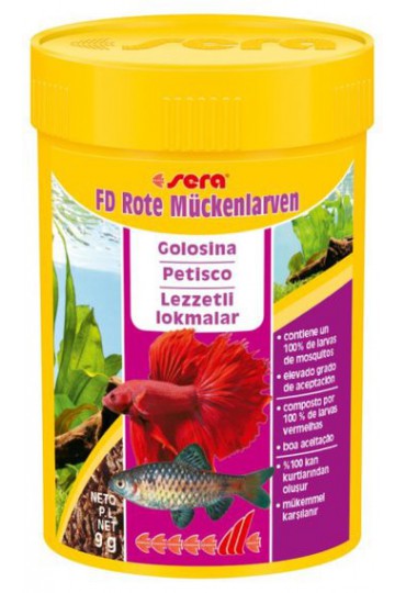 LARVAS ROJAS DE MOSQUITO 50 ML. LARVAS HOJAS SERA LARVAS ROJAS DE MOSQUITO 50 ML. LARVAS HOJAS SERA