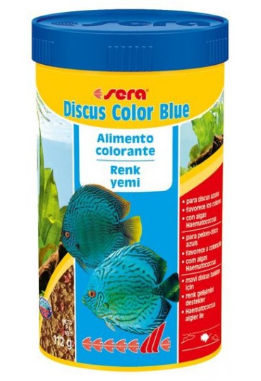 SERA DISCUS COLOR BLUE 250ML ALIMENTO COLORANTE SERA DISCUS COLOR BLUE 250ML ALIMENTO COLORANTE