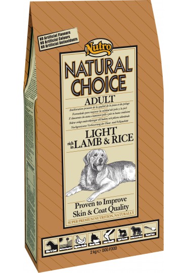 Nutro Adult Light Cordero y Arroz Nutro Adult Light Cordero y Arroz