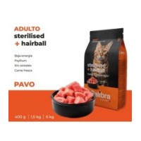 Calibra cat expert+ adult sterilised hairball 400g-1
