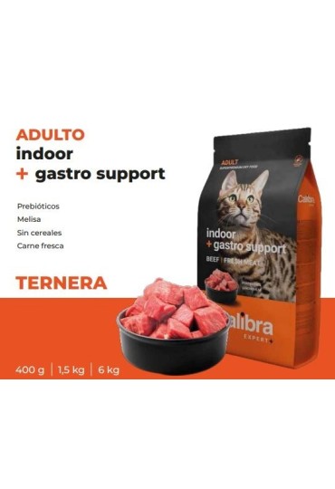 Calibra cat expert+ adult indoor & gastro 400gr-1