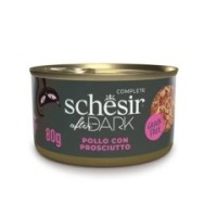 Schesir after dark pollo jamon caldo gato 80gr