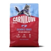 Salmon y pavo pienso seco 2kg carnilove active