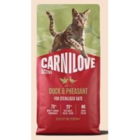 Pato y faisan pienso seco 2kg carnilove esteriliza