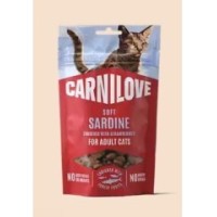 Soft snack sardina con fresa 50g carnilove