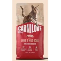 Carnilove active gato cordero jabali 2kg