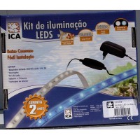 ICA KIT. ILUM LED LUZ BLANCA ACUARIO   740L  85CM