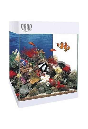 ICA ACUARIO  KIT NANO AQUALED 20 L 26.7X26.7X32CM