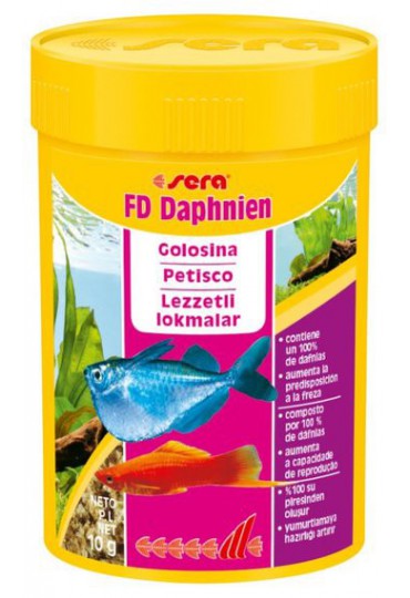 SERA FD DAPHNIAS  100 ML. GOLOSINA