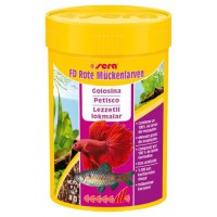 LARVAS ROJAS DE MOSQUITO 50 ML. LARVAS HOJAS SERA 