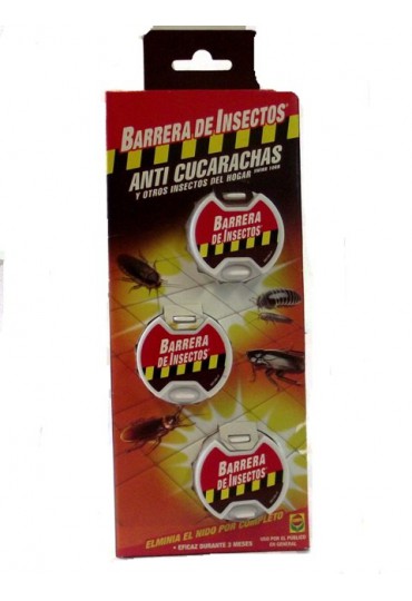 BARRERA INSECTOS HOGAR CEBO 3X4GR COMPO