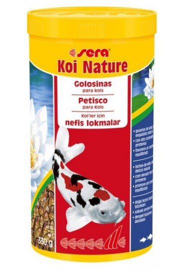 KOI NATURE 1000 GOLOSINAS PARA KOI SERA KOI NATURE 1000 GOLOSINAS PARA KOI SERA