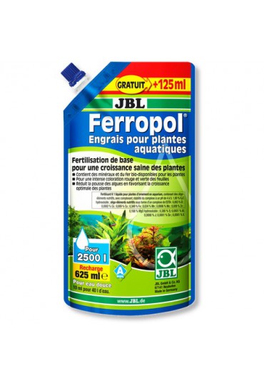 FERROPOL  FERTILIZANTE REFILL 625ML JBL