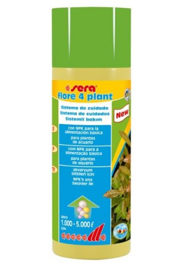 SERA FLORE 4 PLANT   250 ML SISTEMA DE CUIDADO