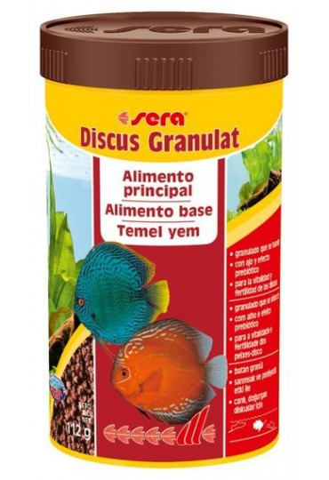 SERA DISKUS GRANULAT. 250 ML. ALIMENTO PRINCIPAL