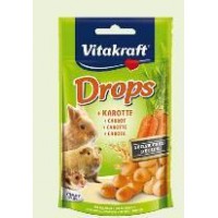 VITAKRAFT  DROPS ZANAHORIA PARA ROEDORES 75 GR