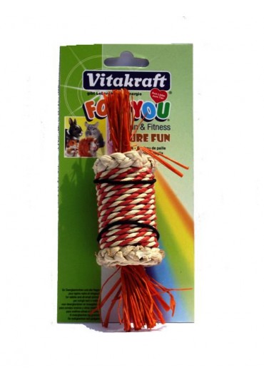 VITAKRAFT RODILLO CON PAJA DE SISAL ROEDORES