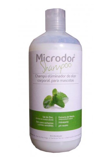 MICRODOR CHAMPU ELIMINADOR DE OLORES 500 ML