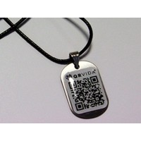 PLACA IDENTIFICACIÓN QR VIDA MASCOTAS