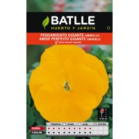 BATLLE SEMILLA DE PENSAMIENTO GIGANTE AMARILLO