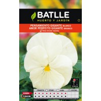 BATLLE SEMILLA DE PENSAMIENTO GIGANTE BLANCO