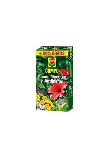 COMPO ABONO MACETAS Y JARDINERAS.