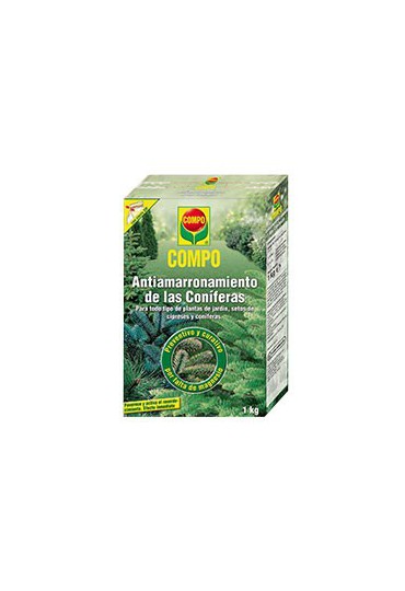 COMPO ANTIAMARRONAMIENTO CONIFERAS. 1KG.