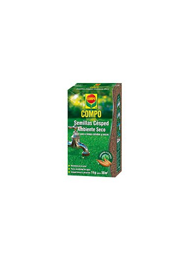 Compo SEMILLA CÉSPED AMBIENTE SECO 1 KG