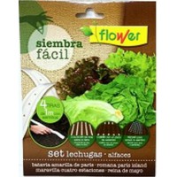 FLOWER SIEMBRA FACIL SET LECHUGAS