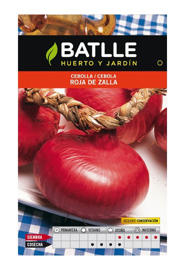 BATLLE SEMILLA CEBOLLA ROJA DE ZALLA BATLLE