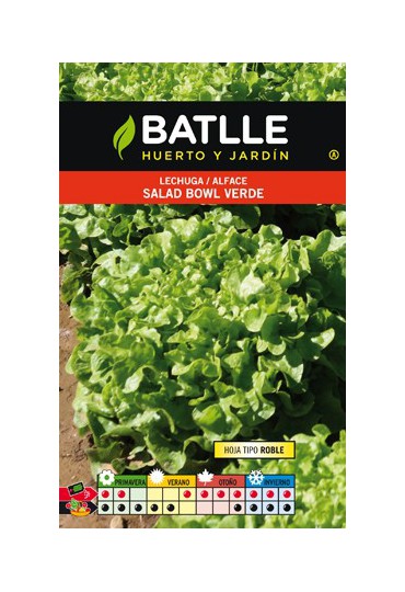 BATLLE LECHUGA SALAD BOWL VERDE