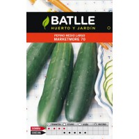 BATLLE  SEMILLA PEPINO MARKETMORE 70 LARGO