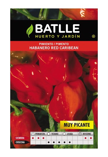 BATLLE PIMIENTO HABANERO RED CARIBEAN