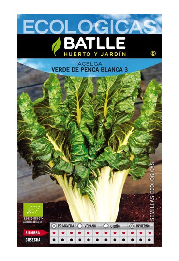 BATLLE SEMILLA DE ACELGA VERDE DE PENCA BLANCA BATLLE SEMILLA DE ACELGA VERDE DE PENCA BLANCA