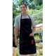 WEBER DELANTAL AJUSTABLE NEGRO WEBER ORIGINAL