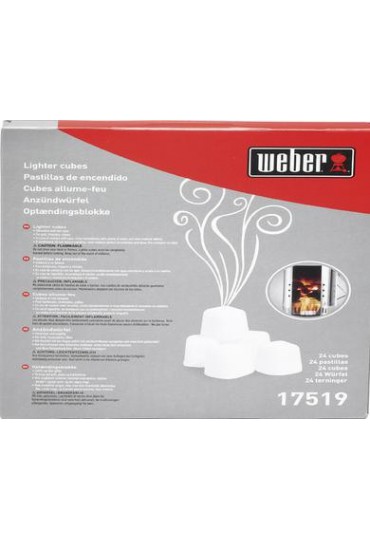 PACK DE 24 PASTILLAS DE ENCENDIDO BLANCAS