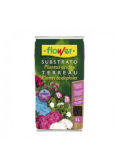 FLOWER SUBSTRATO PLANTAS ACIDAS 5L.