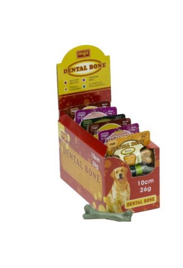MGZ DENTAL BONE 19 CM (175 GR) Pollo Ternera Bacon MGZ DENTAL BONE 19 CM (175 GR) Pollo Ternera Bacon