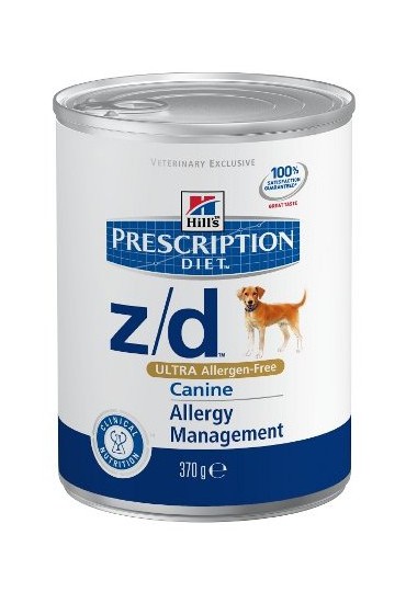 Hill's Canine Z/D Ultra Lata 370 gr