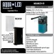 ACUARIO KIT INTERIOR AQUALED PRO 45 NEGRO