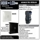 ACUARIO KIT MARINO HYDRA 80L NEGRO