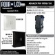 ACUARIO KIT MARINO HYDRA 120L NEGRO