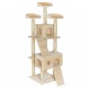 ARBOL RASCADOR BEIGE PARA GATOS