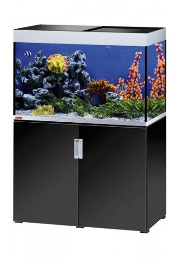 ACUARIO EHEIM INCPIRIA MARINE 300 PLATA + MUEBLE