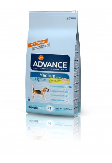 ADVANCE DOG MEDIUM LIGHT CHICKEN & RICE