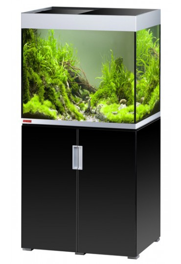 ACUARIO EHEIM INCPIRIA 200 PLATA + MUEBLE