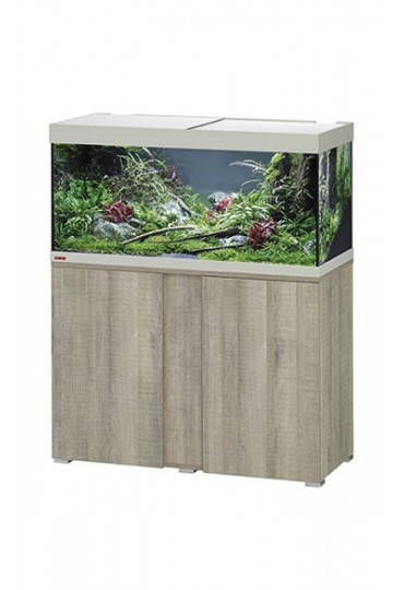 ACUARIO EHEIM VIVALINE LED 180 ROBLE GRIS + MUEBLE