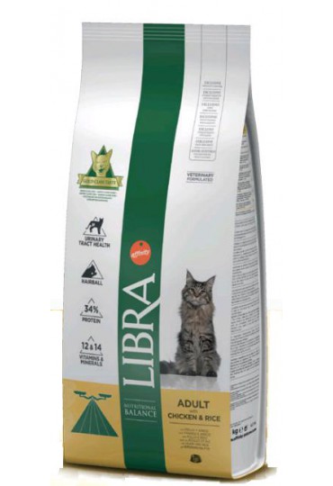 LIBRA CAT ADULT POLLO Y ARROZ 1.5 KG