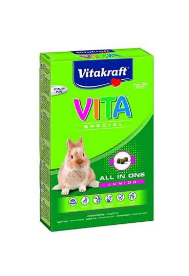 VITAKRAFT VITA SPECIAL JUNIOR CONEJO ENANO 600 Gr. VITAKRAFT VITA SPECIAL JUNIOR CONEJO ENANO 600 Gr.